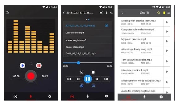 best lecture recorder app android