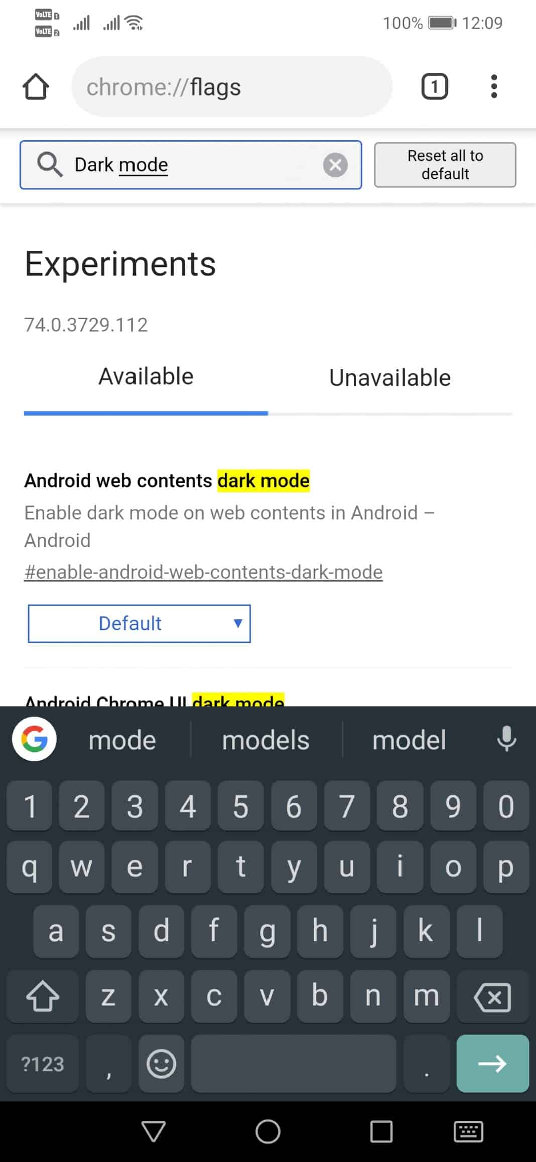 Activate The Hidden Dark Mode On Chrome For Android