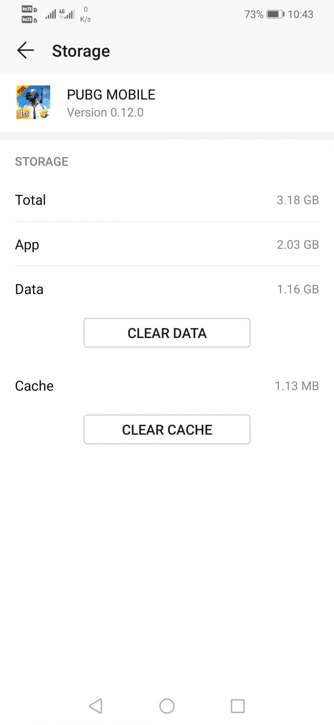 Clear PUBG Mobile Cache & Clear Data