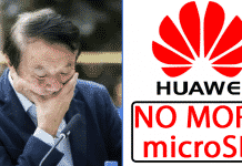 Huawei Banned From The SD Association: No More microSD