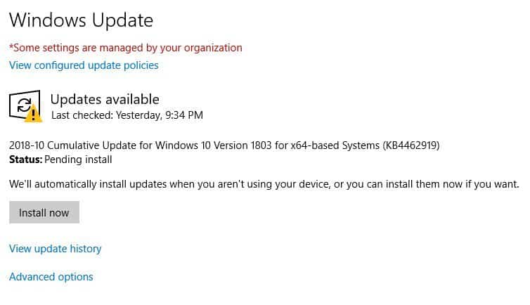 Install All Pending Windows Updates