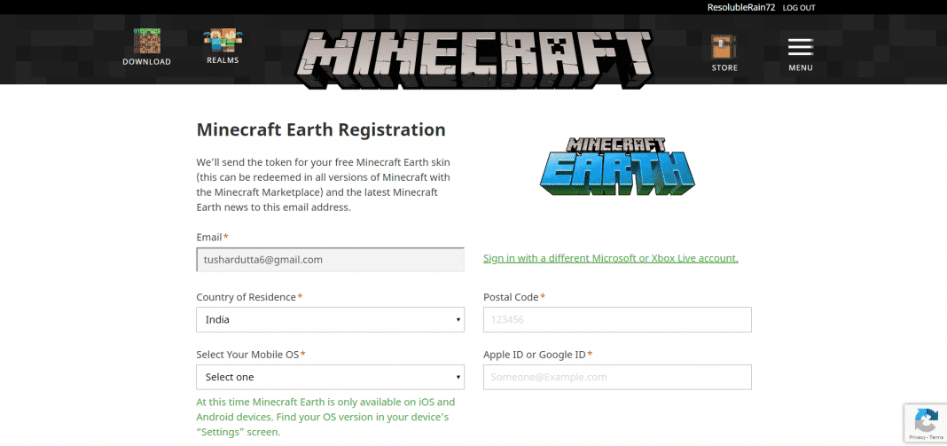 How To Sign Up For The All New Minecraft Earth Beta