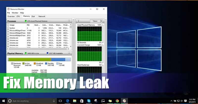 How to Fix Windows 10 Memory Leak Problem in 2020