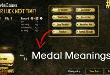 PUBG Mobile All Medals List and Their Meaning
