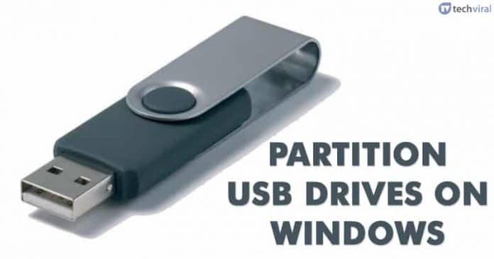 Hur man partitionerar USB-enheter i Windows 10