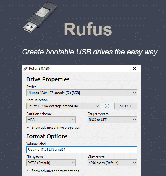 rufus similar for mac