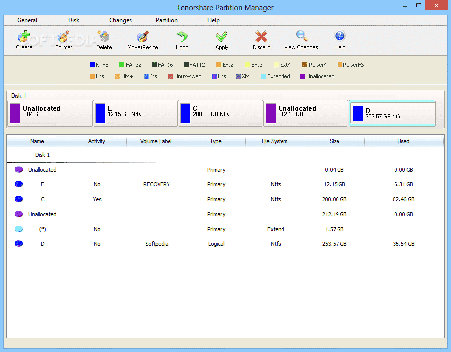 Tenorshare Partition Manager