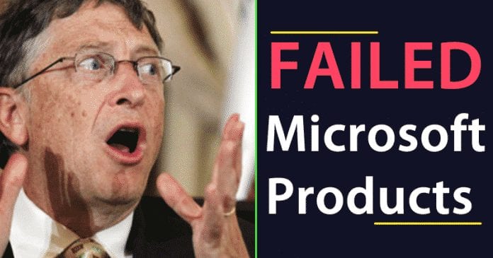 Top 10 Failed Microsoft Products That Ruined The Company's Reputation