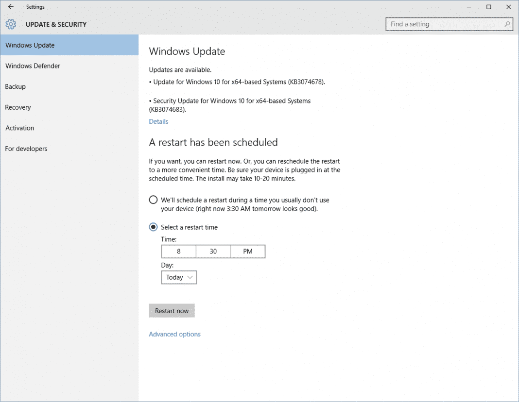 Update Your Windows 10 Computer