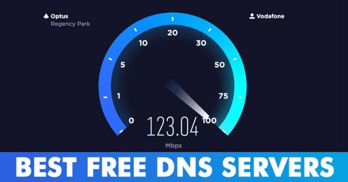 best free DNS servers 2022