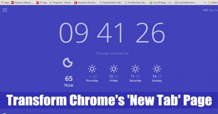 10 Best Chrome Extensions to Transform 'New Tab' Page
