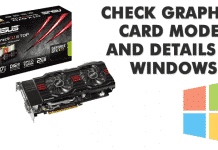 How To Check Graphics Card Model and Details In Windows