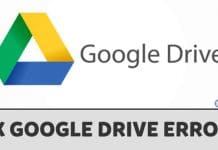 How To Fix Google Drive Unable To Connect Error