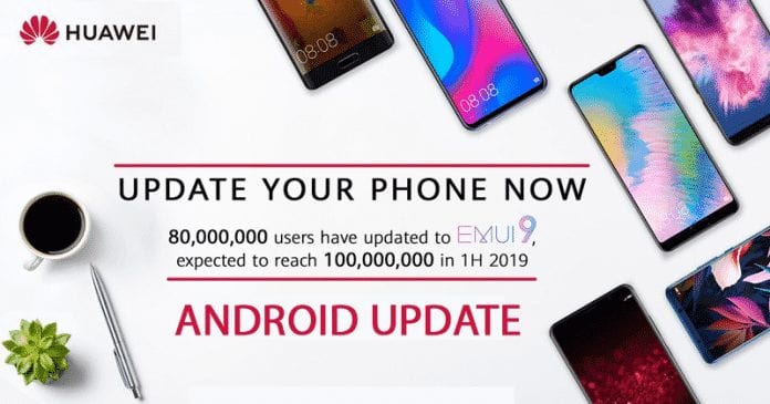 Huawei Rolls Out Android 9 Pie Update To 100 Million smartphones