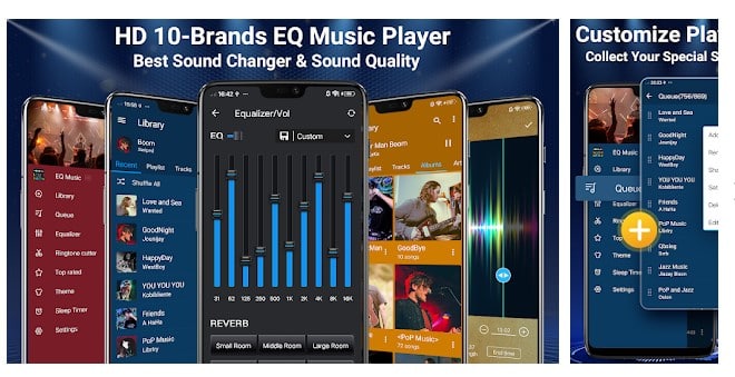 Music Player - 10 Marken Equalizer Audio Player 10 Brands Equalizer Audio Player