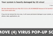 How To Fix "Your System Is Heavily Damaged by (4) Virus" Error