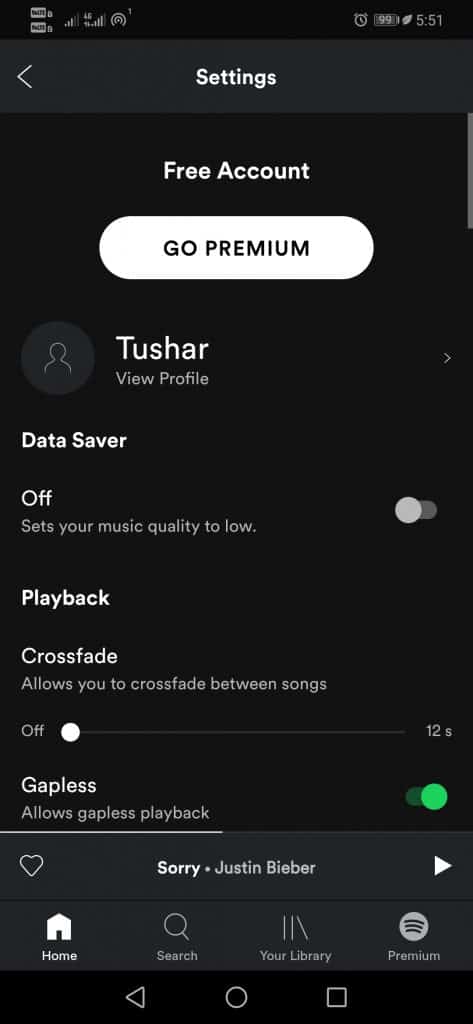 Change The Streaming   Download Sound Quality On Spotify - 28