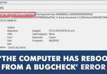 How To Fix 'The Computer Has Rebooted From a Bugcheck' Error