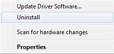 Uninstall The Problematic Device Driver