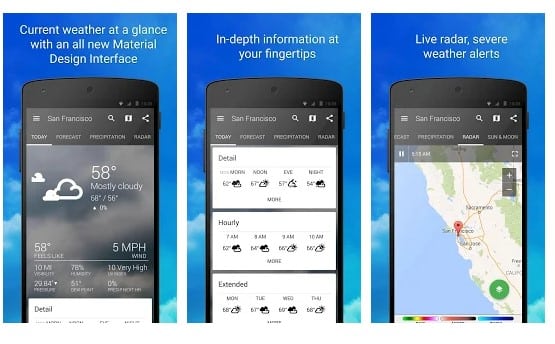 10 Best Free Weather Widgets For Android - 23