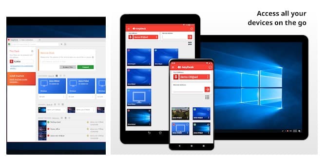 anydesk remote control app for pc