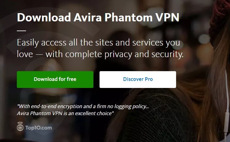 Avira Phantom VPN'i