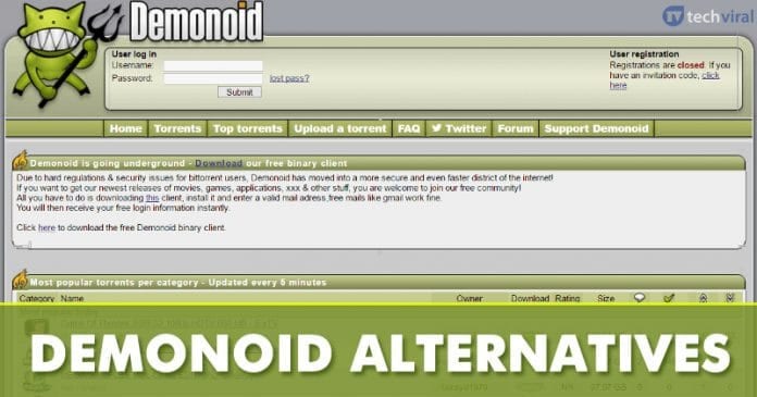 Demonoid Alternatives: 10 Best Working Torrent Sites in 2021
