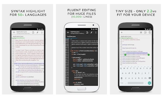 android best plain text editor