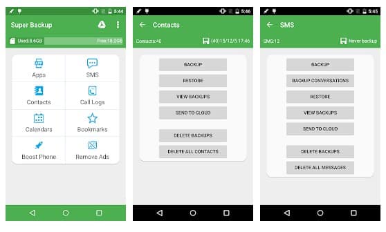 best sms backup app for tablets