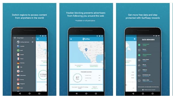 SurfEasy VPN pro Android