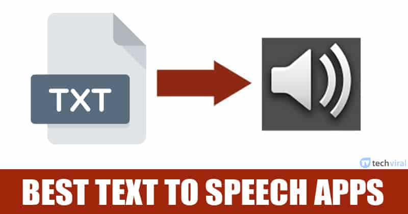 what is the best text to speech app find