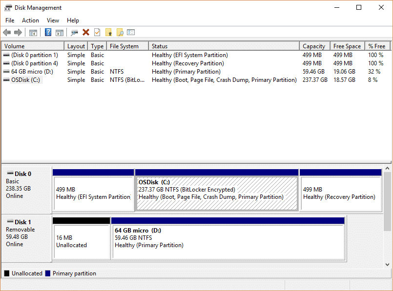 disk management paragon partition manager windows