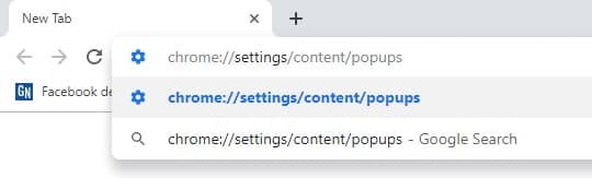 Enable Google Chrome Pop-Up Blocker