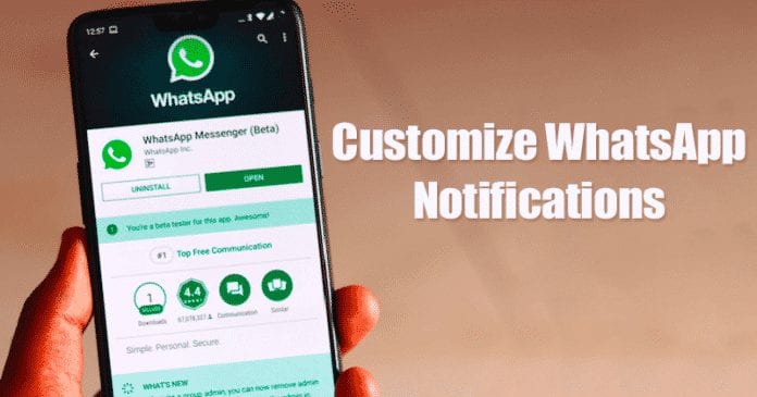 How To Customize WhatsApp Notifications in 2022