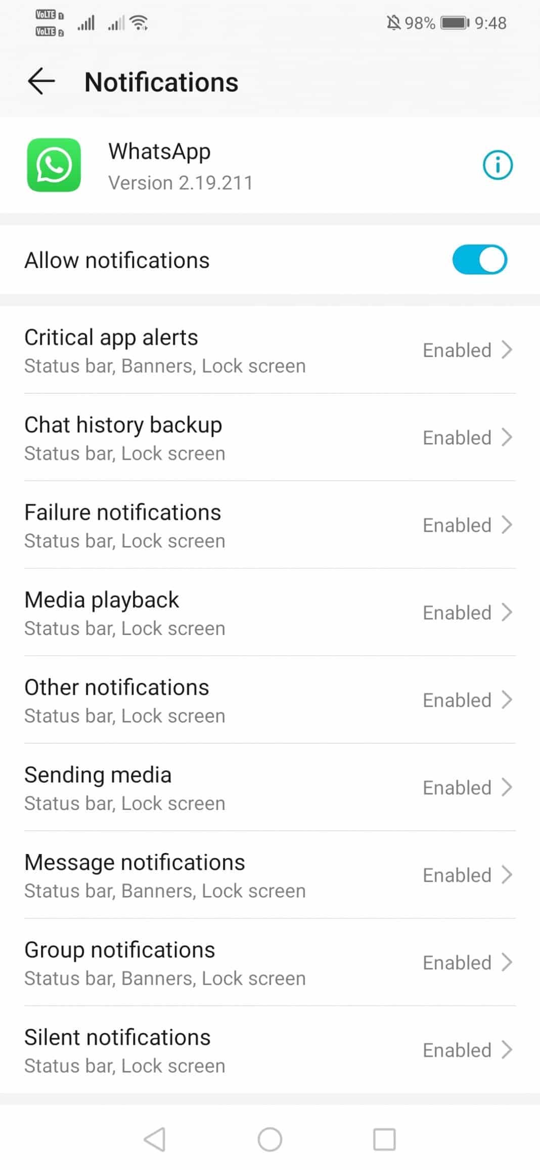 How To Customize WhatsApp Notifications