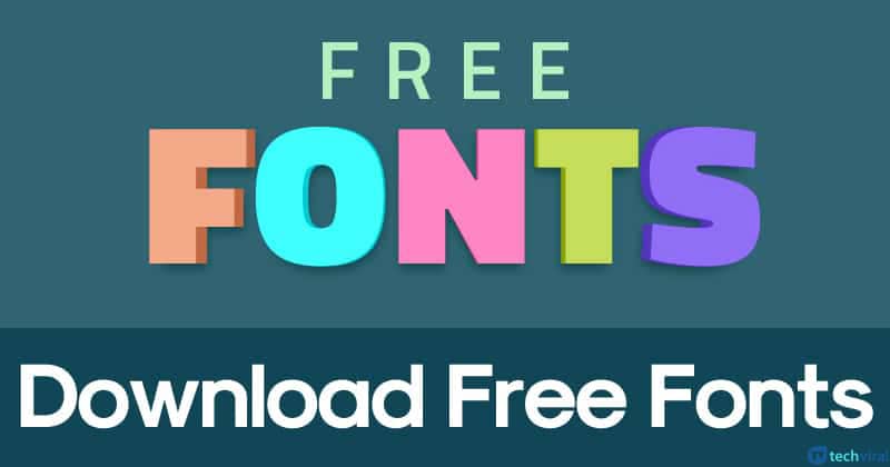 free fonts download without winzip