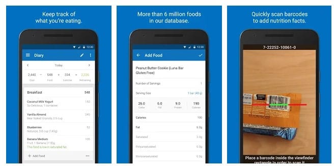 myfitnesspal workout apps android