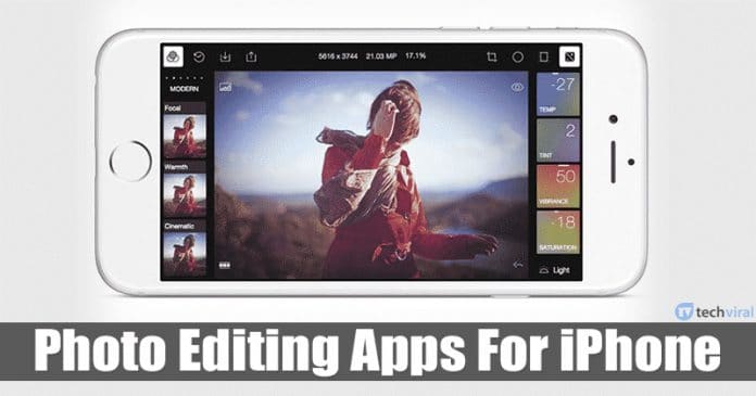 10 Best Photo Editing Apps For iPhone in 2022