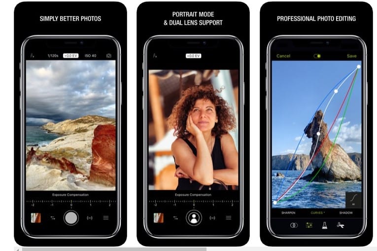 أفضل 10 تطبيقات كاميرا احترافية للآيفون iPhone لعام 2021