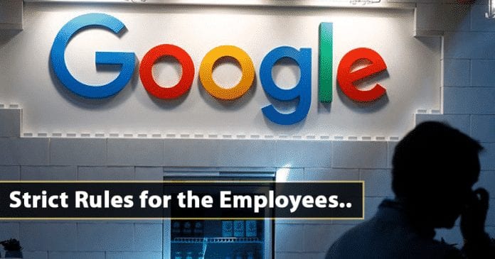 Here's What Google Employees are 'Banned' From Doing At Work