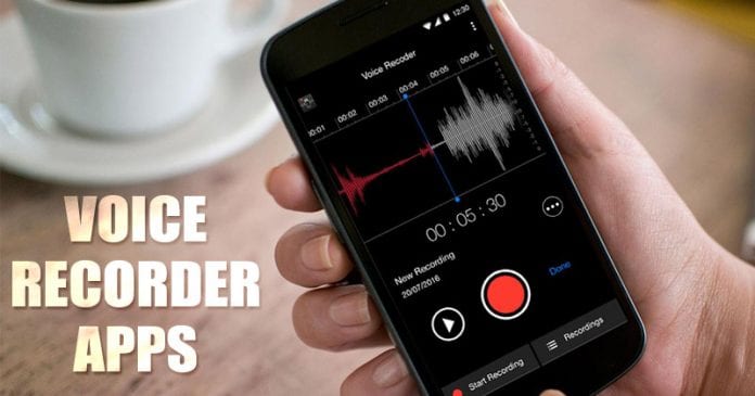 10 migliori app gratuite per registratori vocali per Android nel 2022