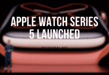 APPLE WATCH SERIES 5 LAUNCHED