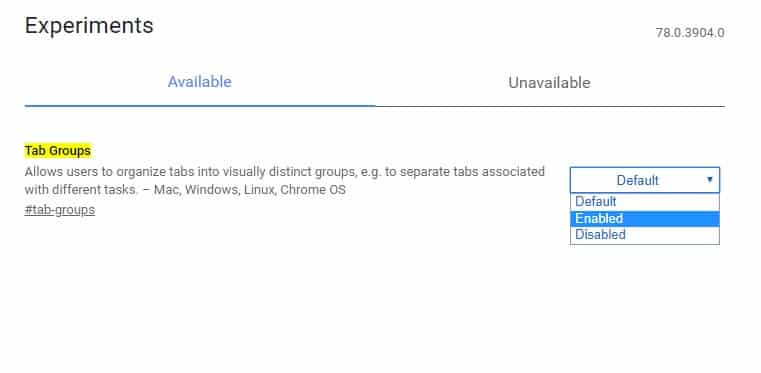 How To Enable  Tab Groups  Feature In Google Chrome Browser - 85