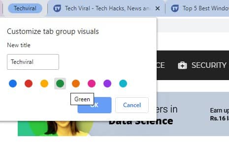 How To Enable  Tab Groups  Feature In Google Chrome Browser - 4