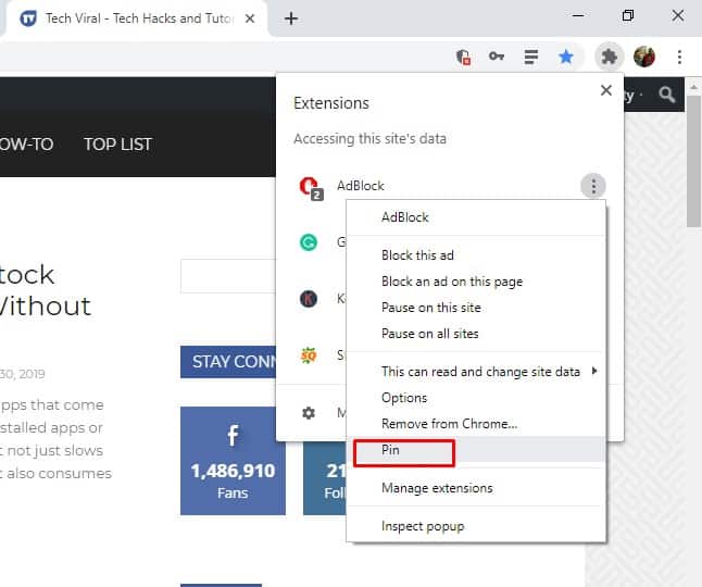 How To Use Chrome's New Extension Menu