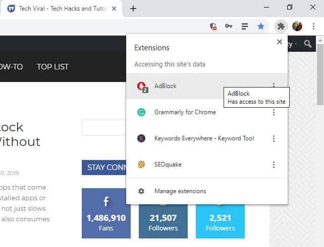 How To Enable Google Chrome s New Extension Menu - 20