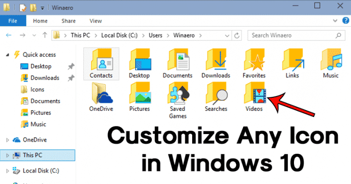 How To Customize Any Icon in Windows 10