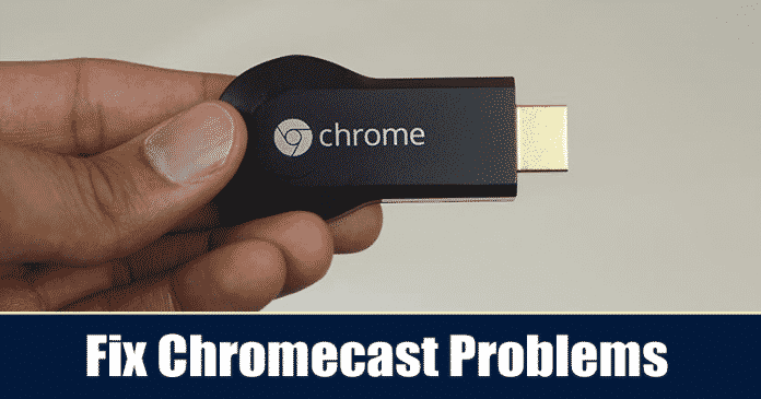 Oprava Chromecast nefunguje