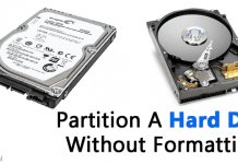 How To Partition A Hard Disk In Windows Without Formatting