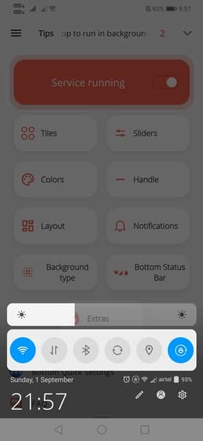 MIUI Quick Settings & Notification Panel on Any Android